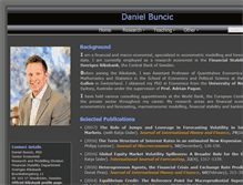 Tablet Screenshot of danielbuncic.com